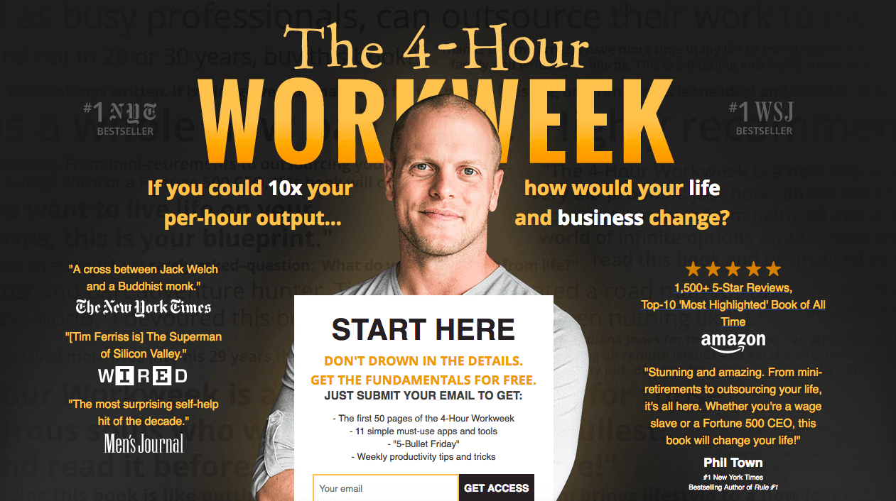 I The 4-Hour Workweek Methodology And My