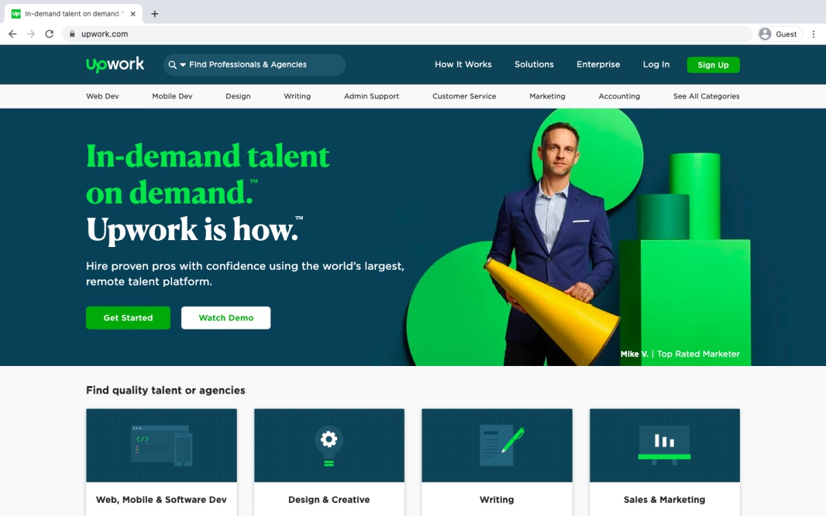Check How we became Top Rated Upwork Talent