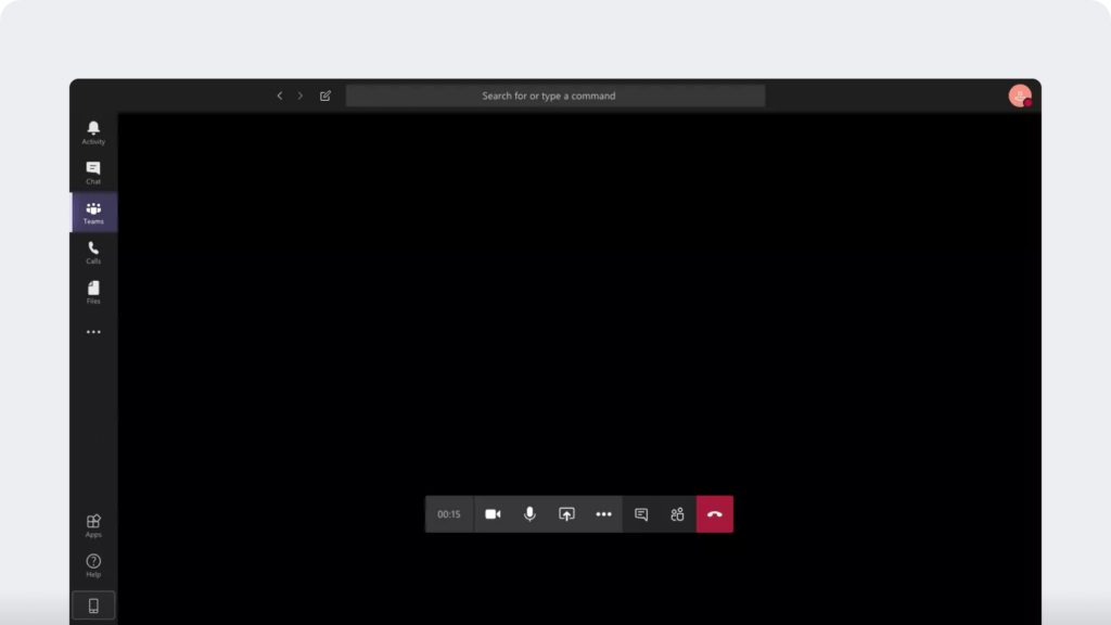 microsoft teams video call