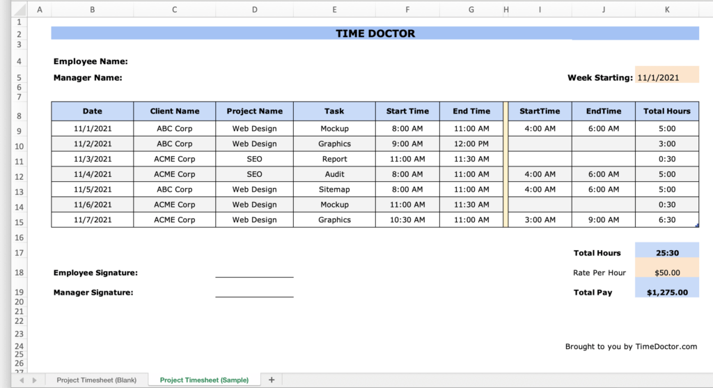 4-free-excel-time-tracking-spreadsheet-templates-2023