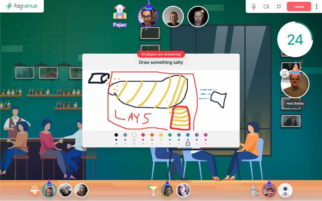 16 Best Online Drawing Games for Remote Teams