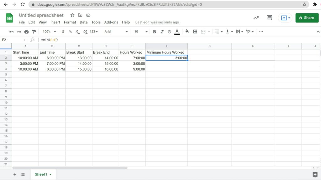 How to use Google Sheets time tracking (pros, cons,