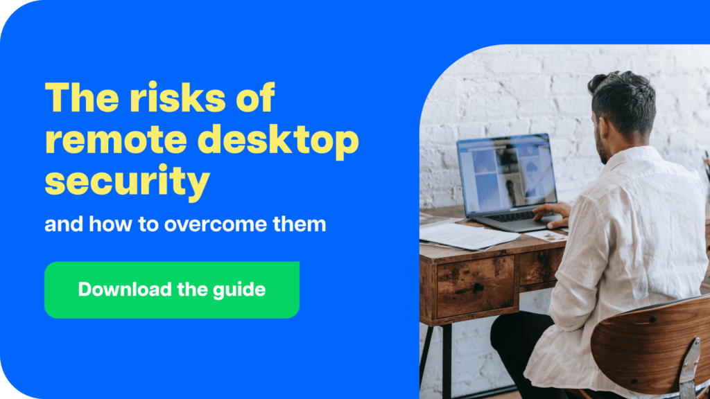 Remote desktop security CTA