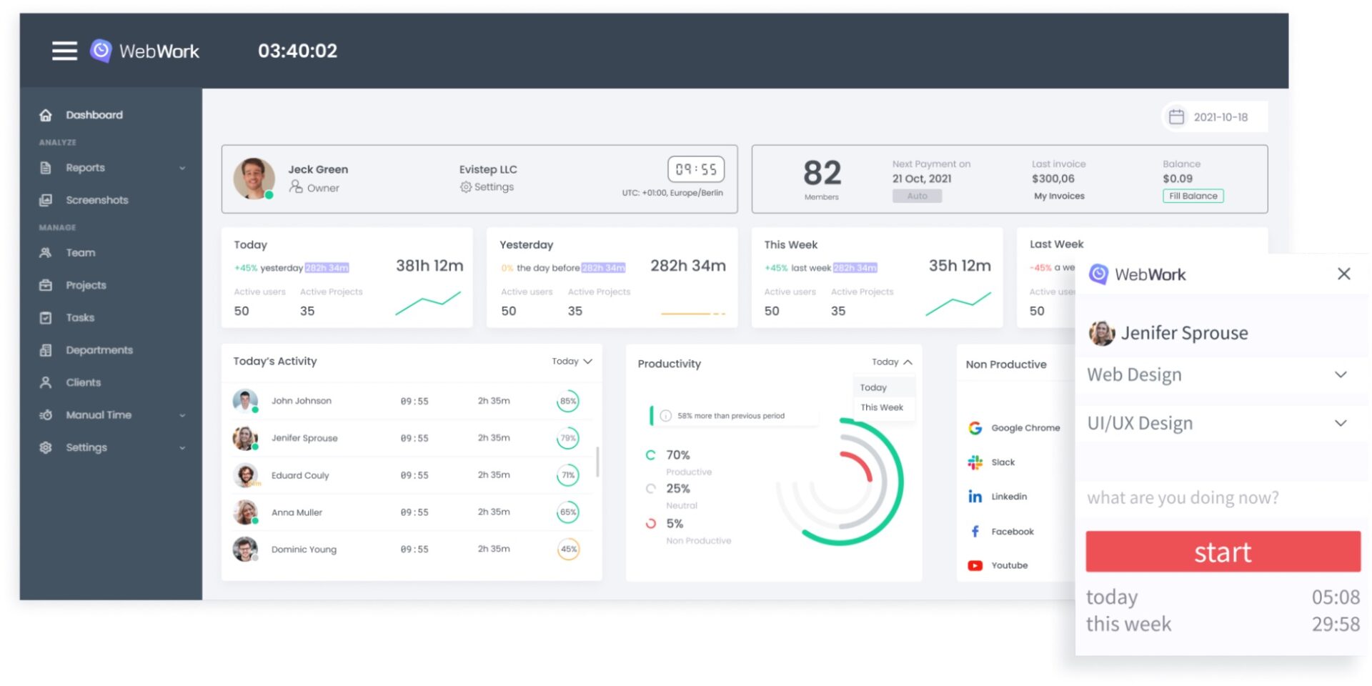 11 powerful time tracking software options for teams