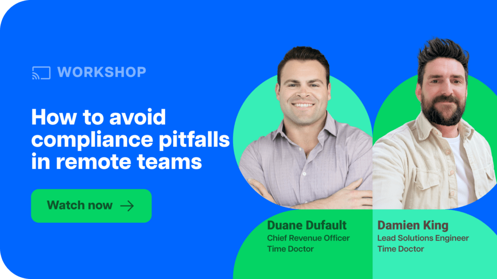 compliance pitfalls in remote teams – workshop